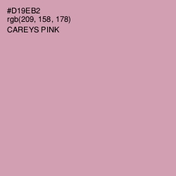 #D19EB2 - Careys Pink Color Image